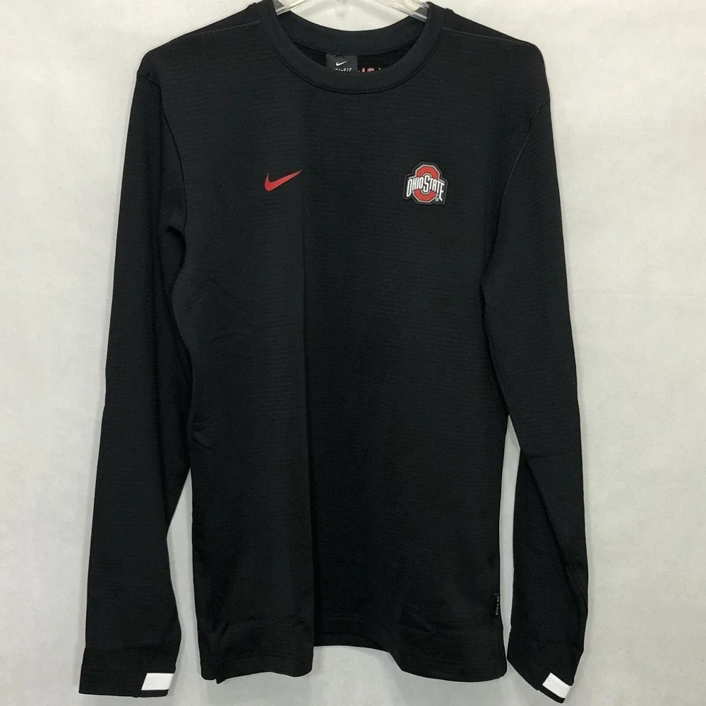 Nike Ohio State Buckeyes Men Size‎ Small On-Field Long Sleeve Game Shirt CQ5060